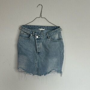 Denim skirt